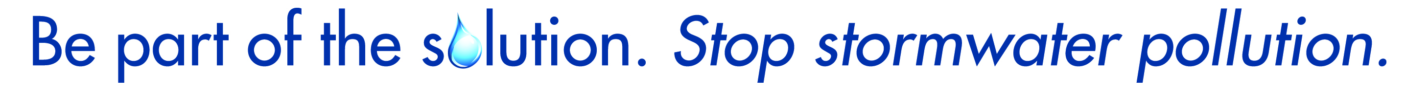 Be Part of the Solution Logo